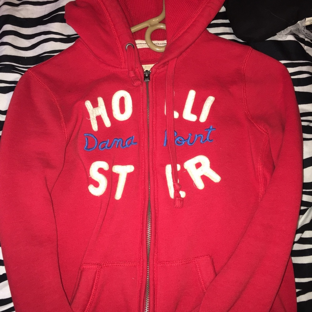 Red Hollister Jacket